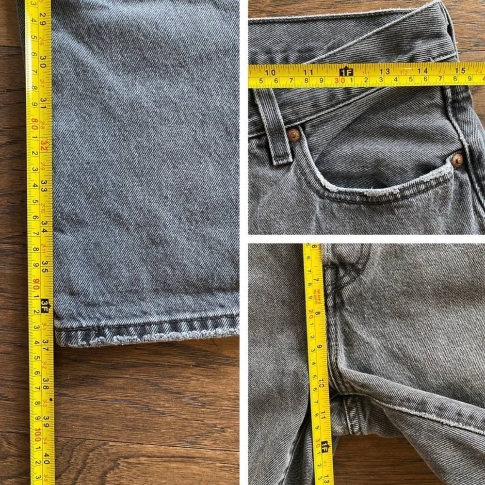 Levi's Authentic Vintage-Inspired Big E 501’s in Gray Wash Straight Leg. - Picture 11 of 11